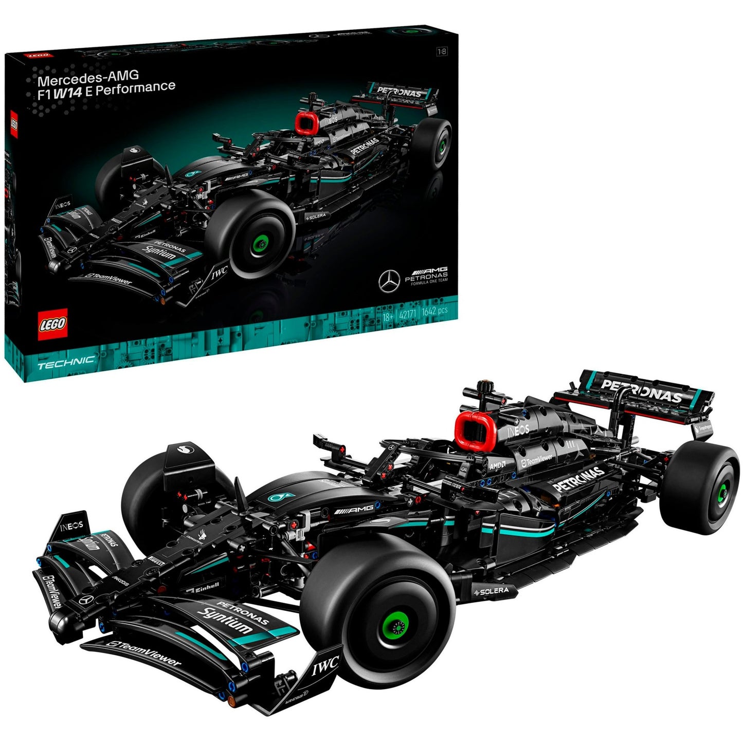 Lego technic 42171 mercedes-amg f1 w14 e