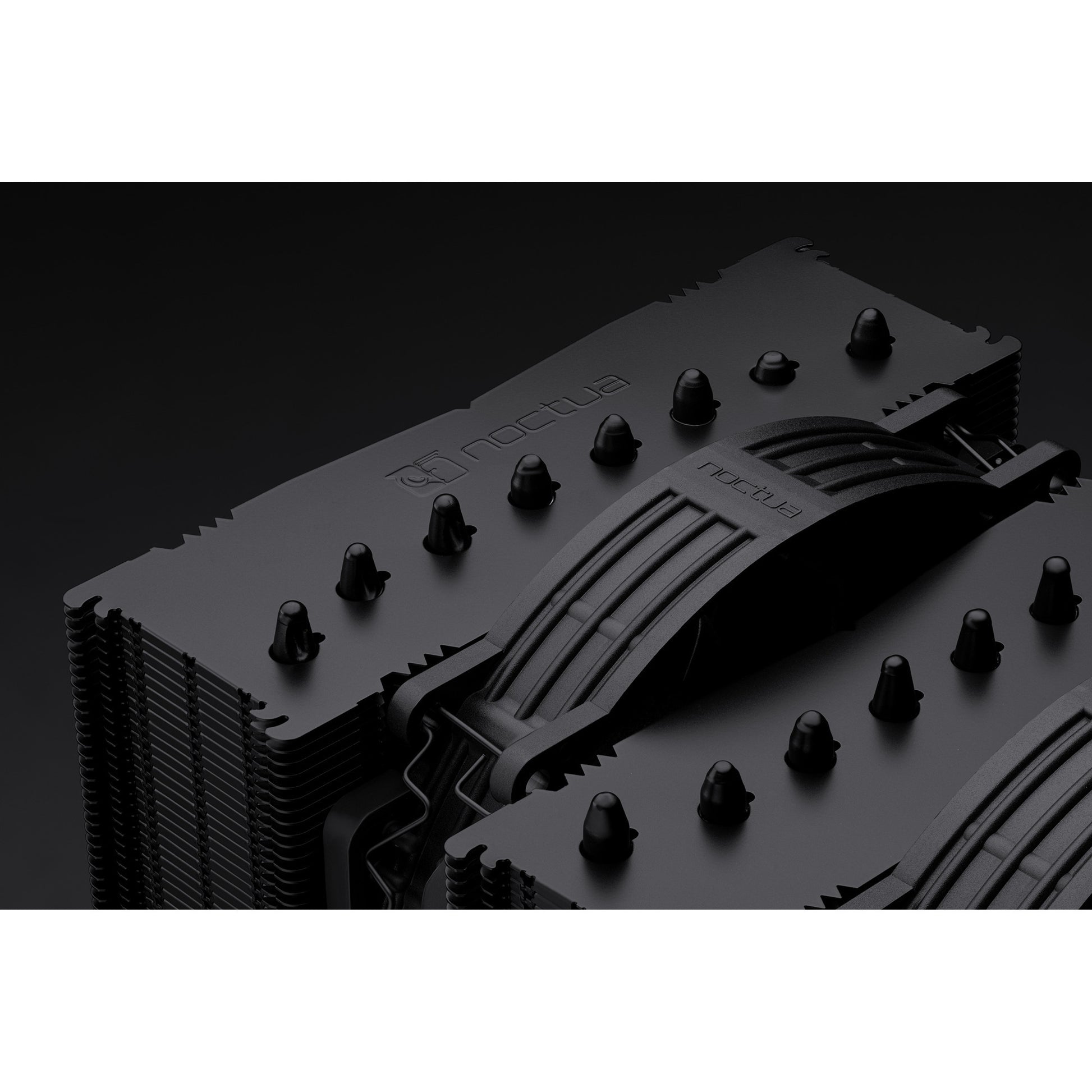 Ventola per case Noctua nf-a14x25r g2 pwm chromax.black (nera, 140 x 140 x 25 mm)