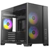 Custodia mini tower Antec Flux M (nera | 1x USB-A | 1x USB-C | vetro temperato)