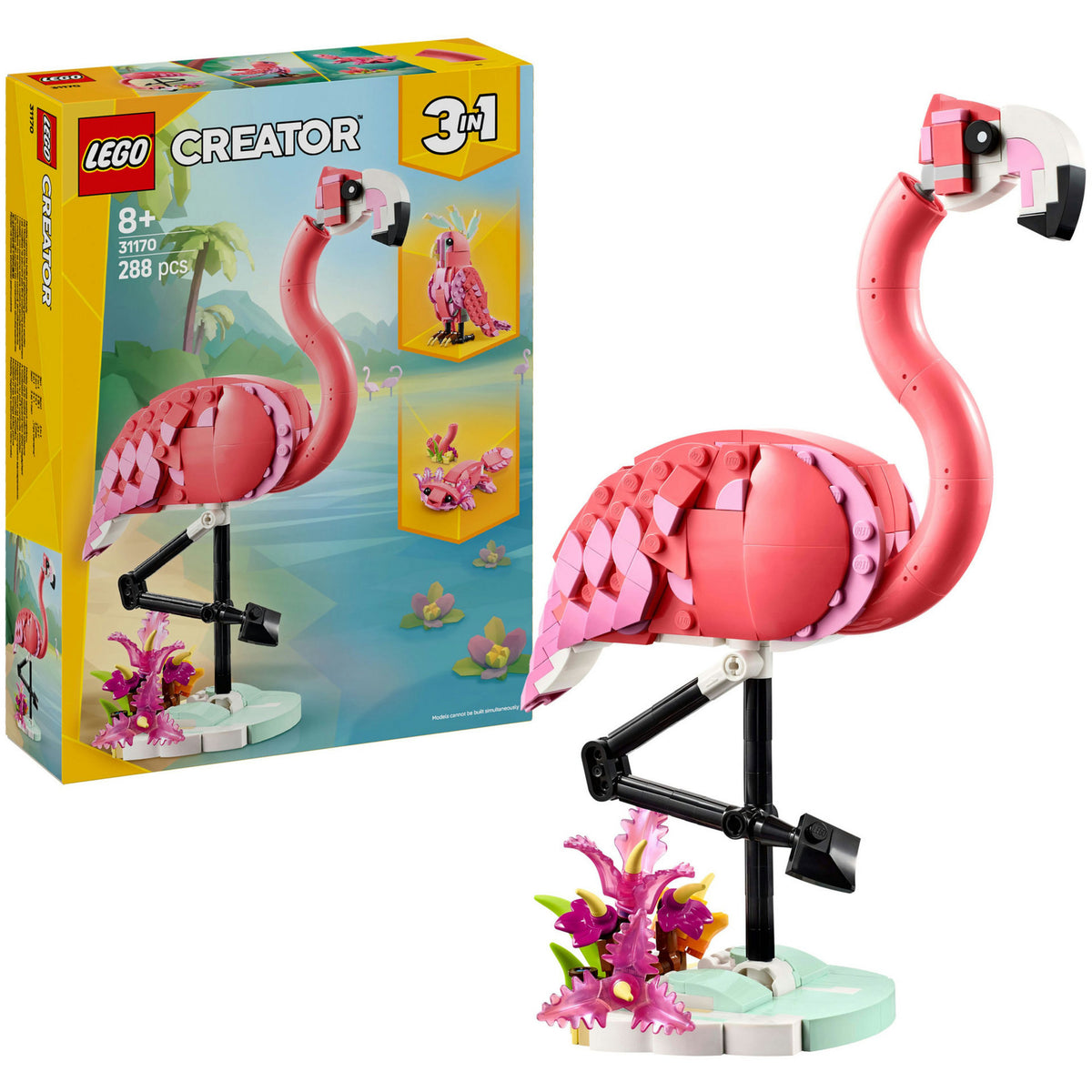 Lego Creator 31170 Wild Animals Pink Flamingo