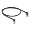 Delock RJ45 Network Cable Cat.6A S FTP Slim 90 ° verso l'alto