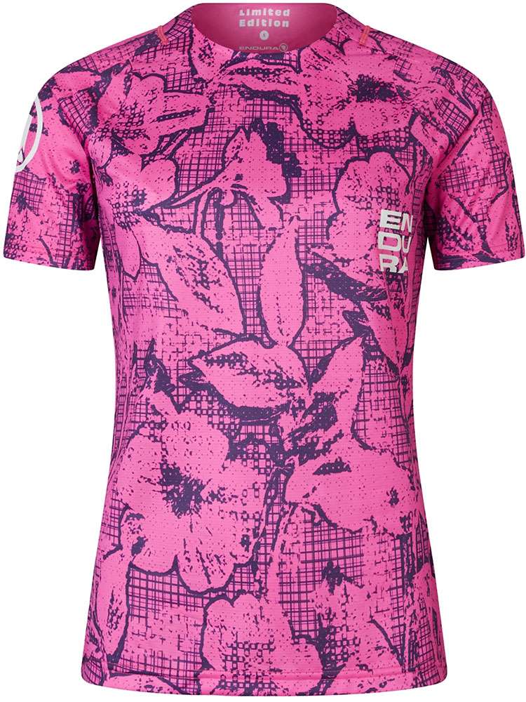 Endura grid floreale - maglia da mtb da donna