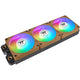 Thermaltake ct120 ex reverse argb sync ventola di raffreddamento per PC ghiaia sabbia (pacchetto da 3 ventole) ventole per case (marrone chiaro, 3 pezzi, 120 x 120 x 25 mm, pwm)