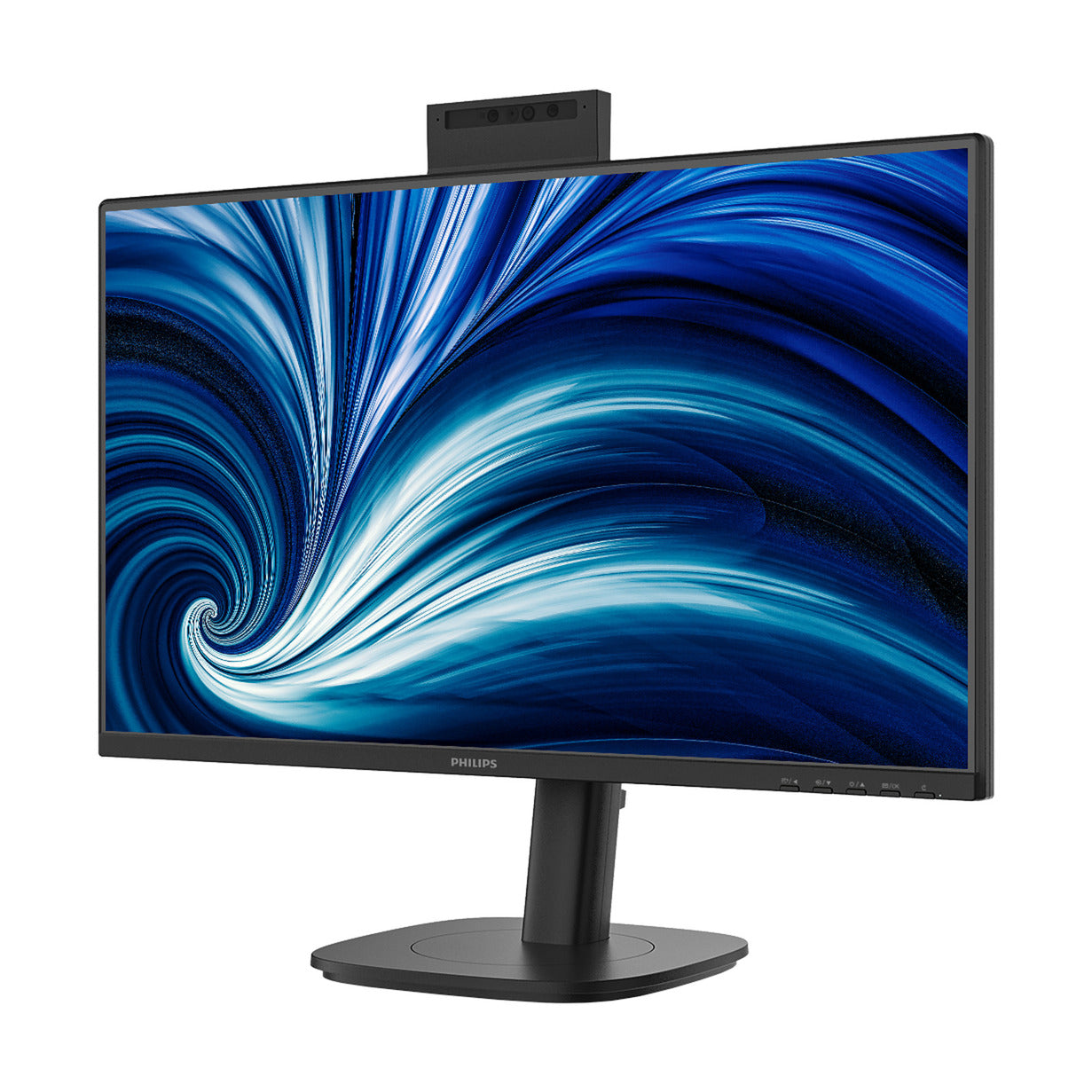 Monitor Philips 24b2n3200jh 00 23,8 (nero, VGA, HDMI, porta display, USB-C, webcam, 120 Hz)