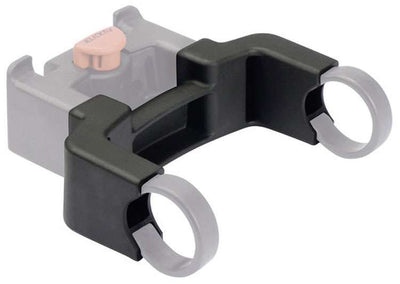 Klickfix Distancia Adaptador Conjunto de ancho de 100 mm Negro