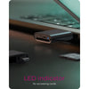 Lector de tarjetas 2 en 1 Icy box ib-cr204-cu3 (negro)