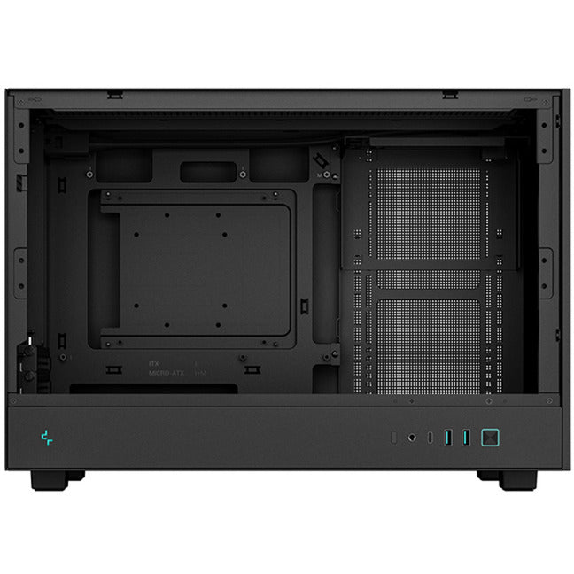 Carcasa mini torre Deepcool ch260 (negra | 2x USB-A | 1x USB-C | vidrio templado)