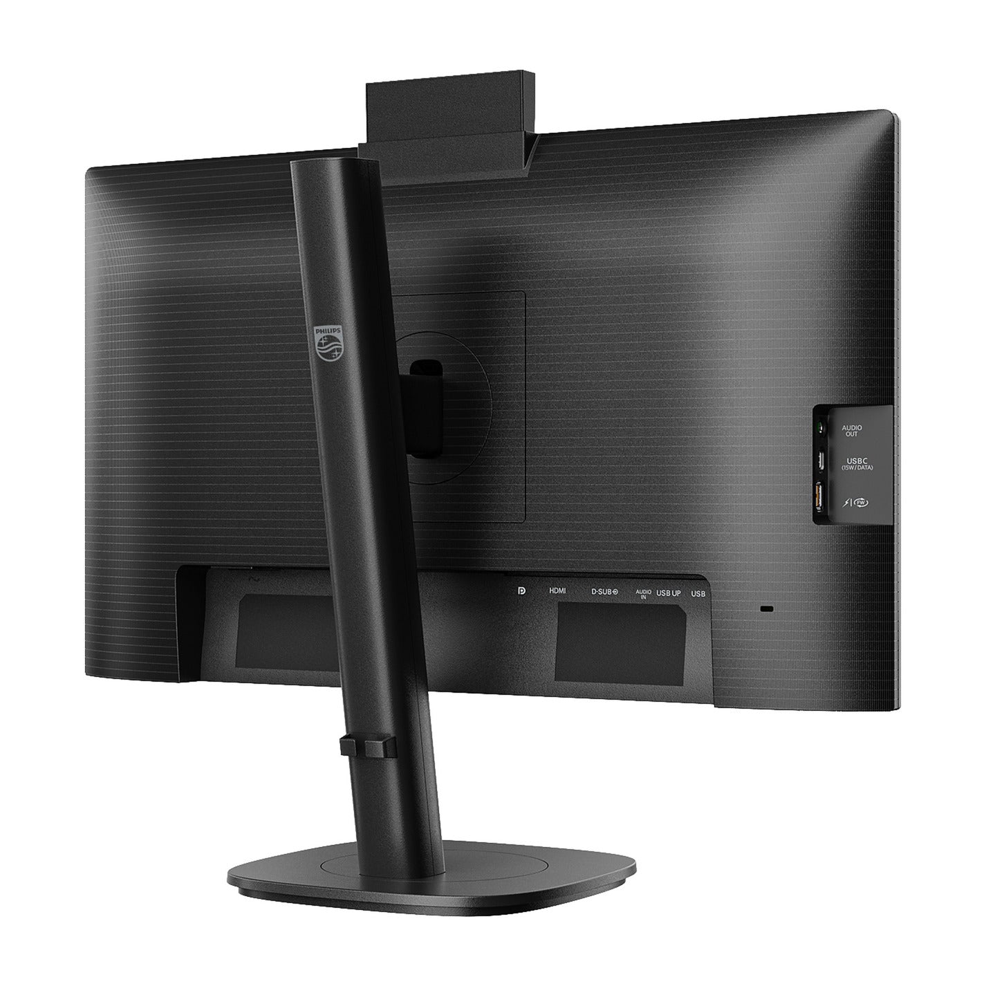 Monitor Philips 24b2n3200jh 00 23,8 (nero, VGA, HDMI, porta display, USB-C, webcam, 120 Hz)