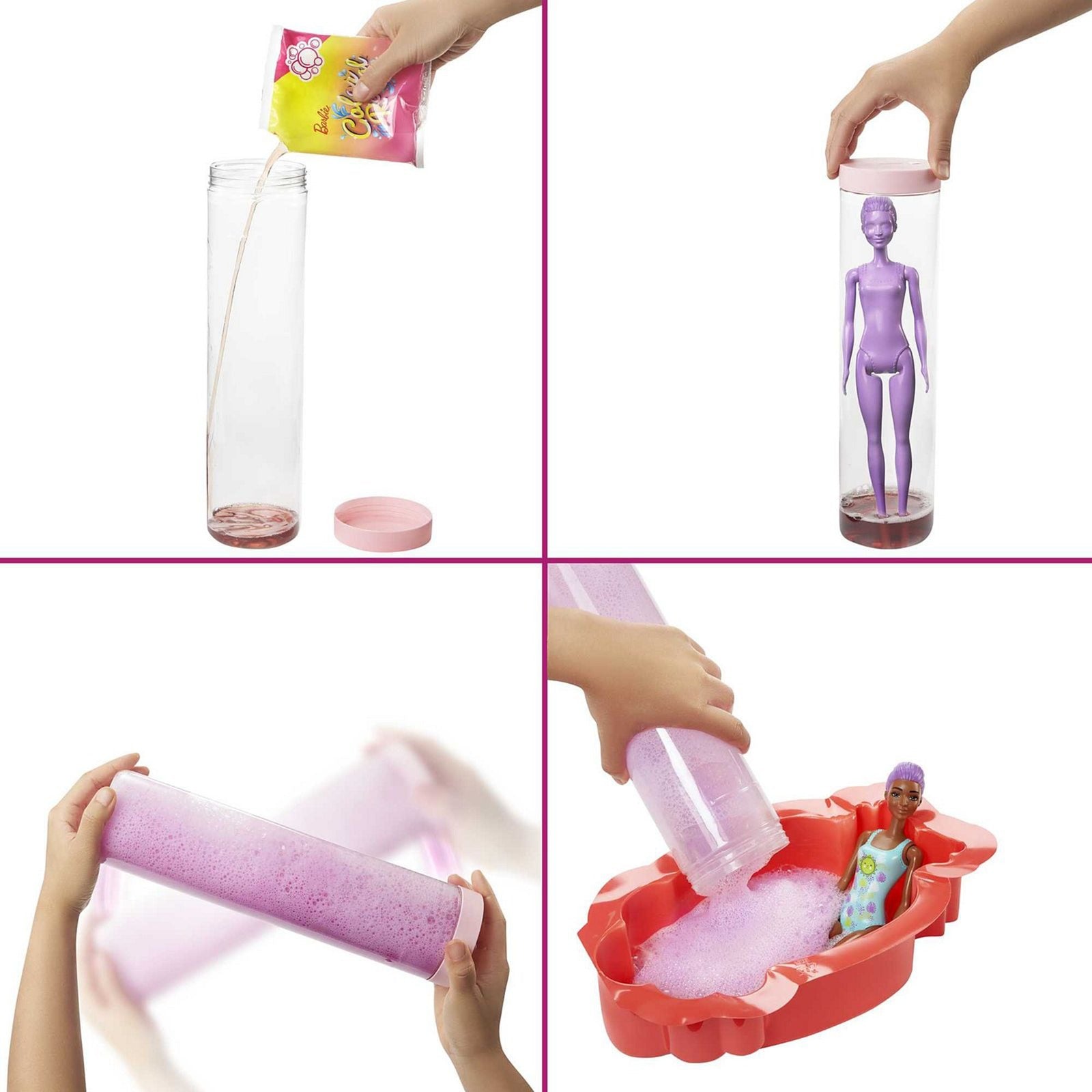 Mattel Color Revele Foam Strawberry