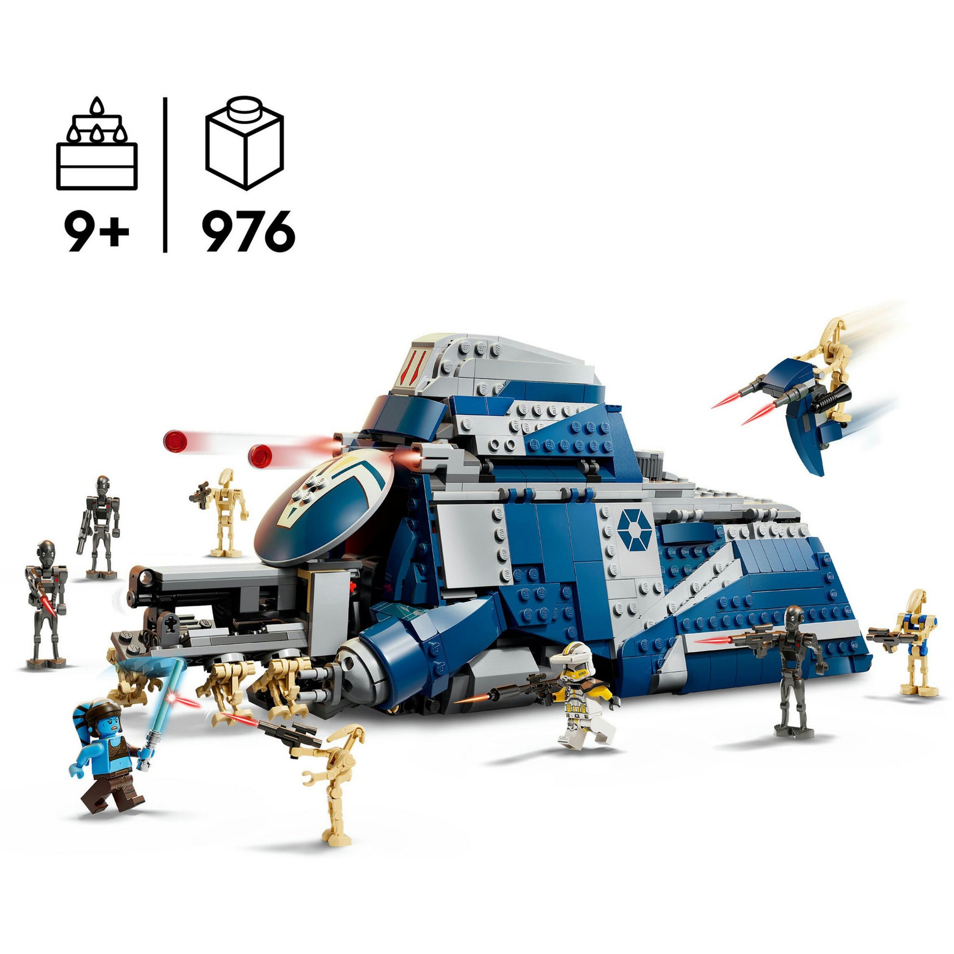 LEGO Star Wars 75435 Batalla de Felucias Separatist MTT