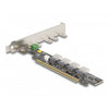 Delock PCI Express X16 Scheda a 4 x SFF-8654 interno 4i N