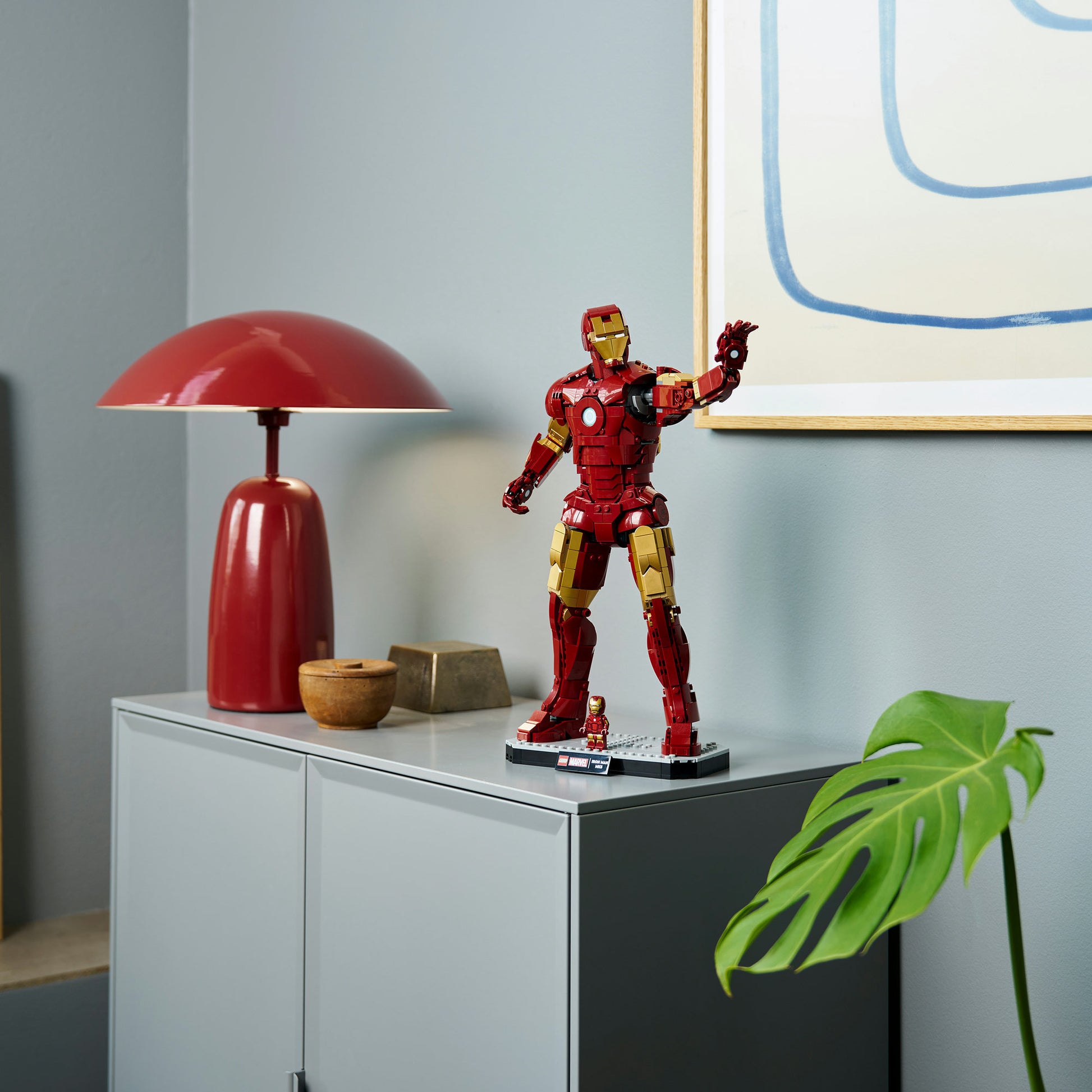 Lego superhéroes 76344 marvel iron man mark 3 edición coleccionista