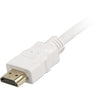 Sharkoon high speed hdmi kabel met ethernet (wit, 2 meter, 4k, verguld)