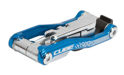 Strumento cubo smart blu cromato