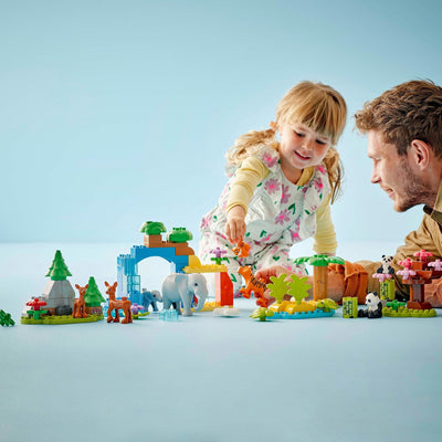LEGO LEGO DUPLO CITTÀ 10446 Famiglie 3 in 1 di Wild Dieren