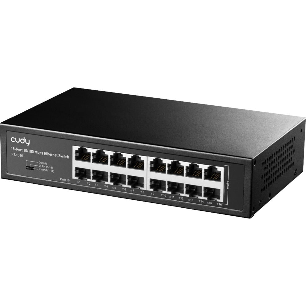 Switch Ethernet Cudy 16 porte 10 100 Mbps (nero)