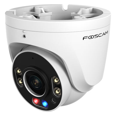 Foscam W5EP, telecamera IP QHD PoE 3K 5MP (bianca)