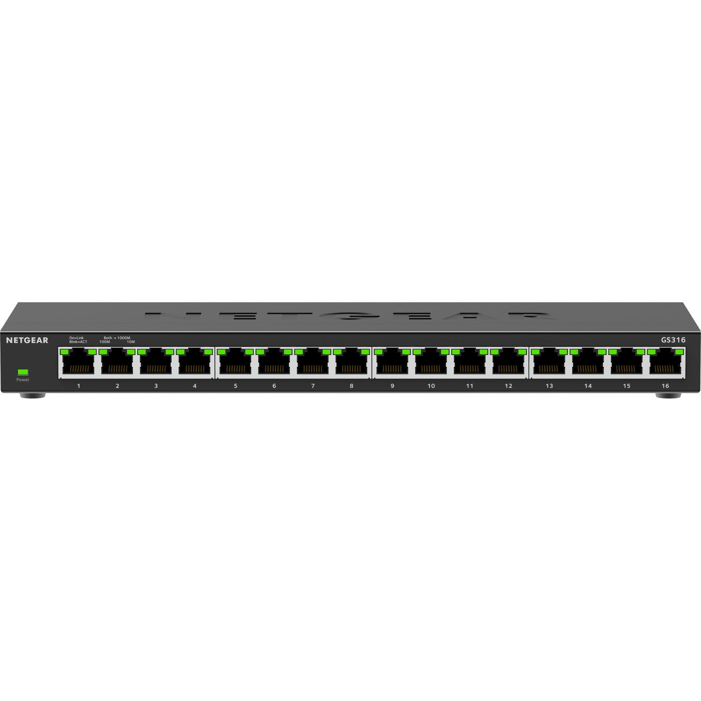 Interruttore Netgear gs316v3 (nero)