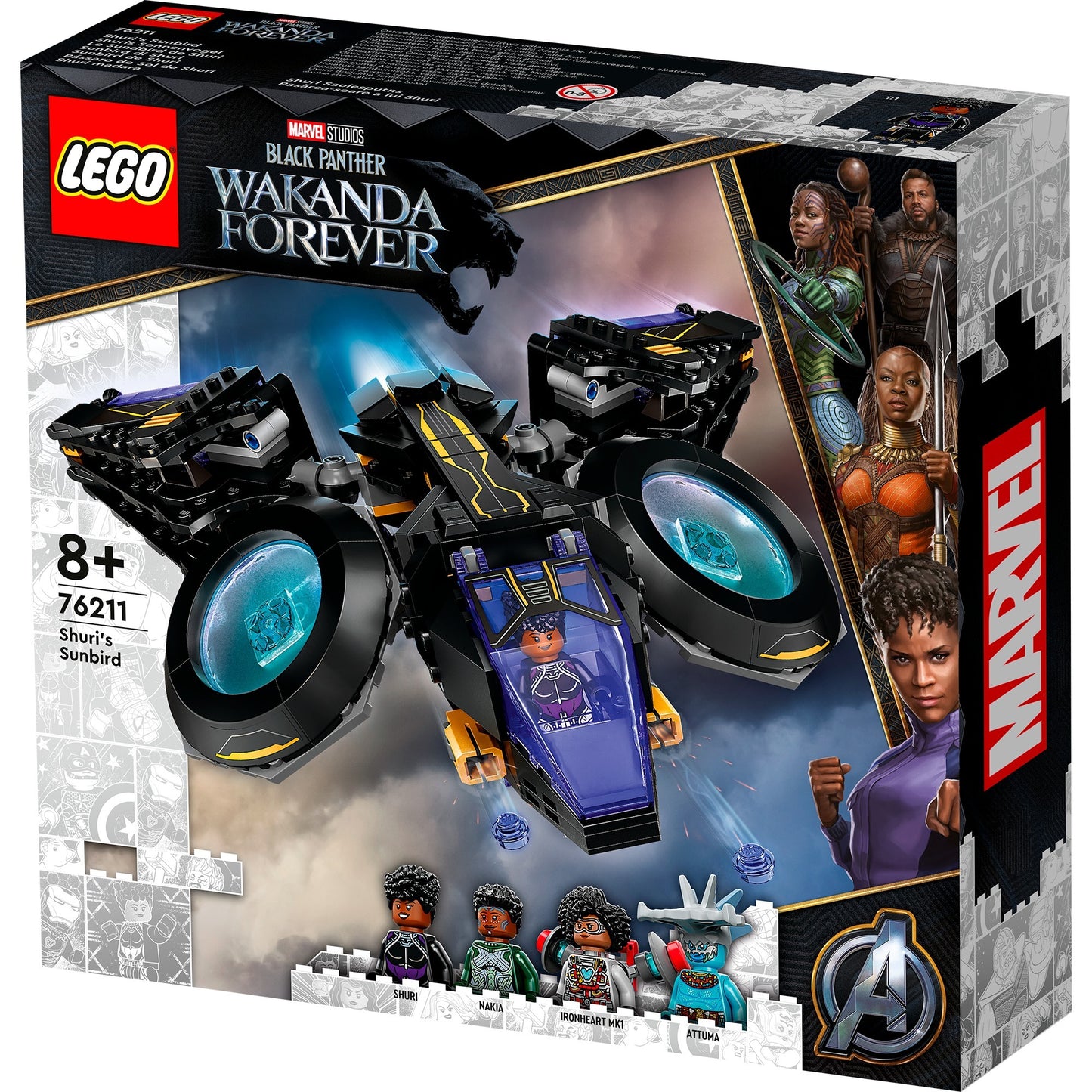 Lego Lego Super Heroes 76211 Shuri's Sunbird