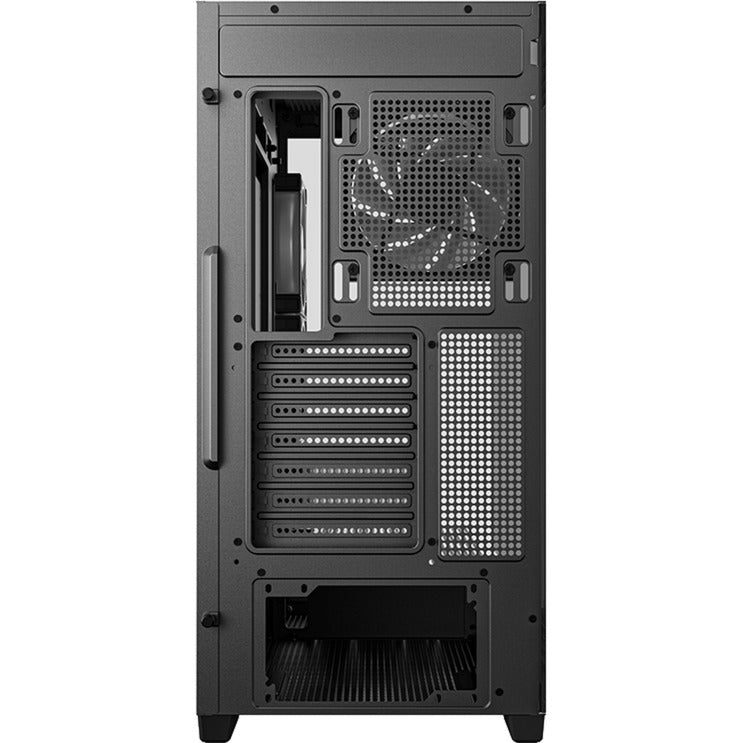 Custodia midi tower Deepcool CG580 4f v2 (nero | 2x USB-A | 1x USB-C | RGB | vetro temperato)