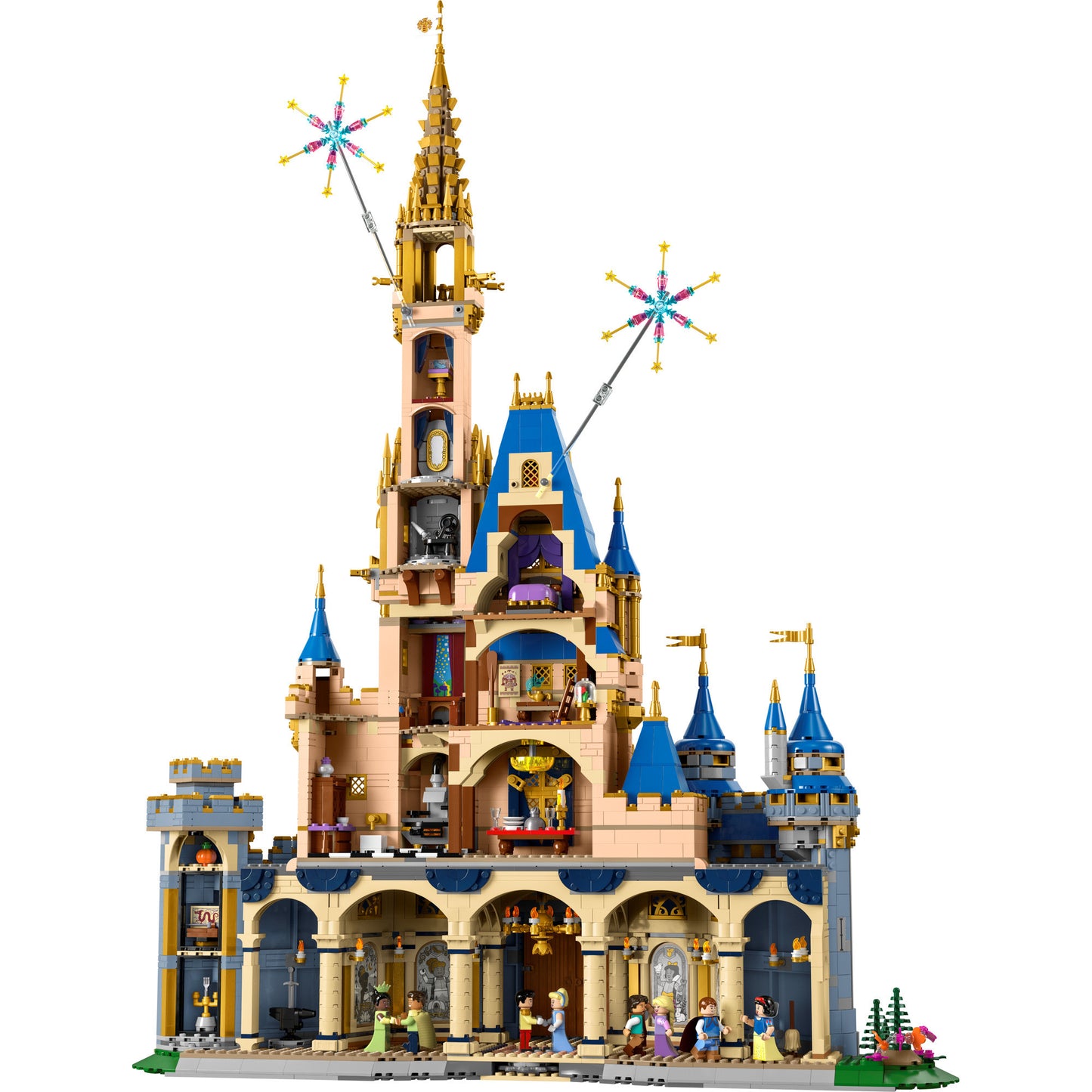 Lego disney - juguetes de construcción castillo disney (43222)