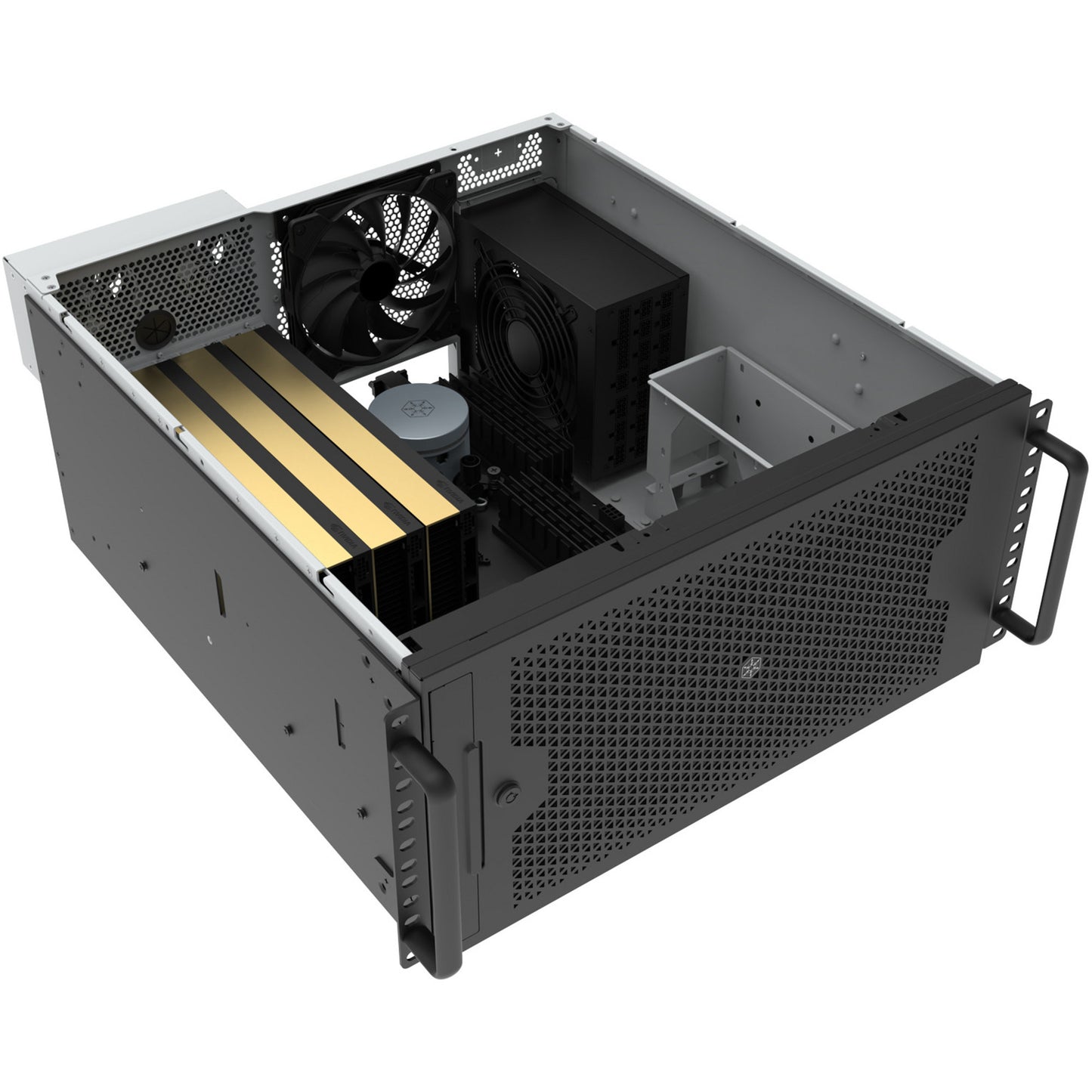 Custodia rack Silverstone RM53-502 (nera)