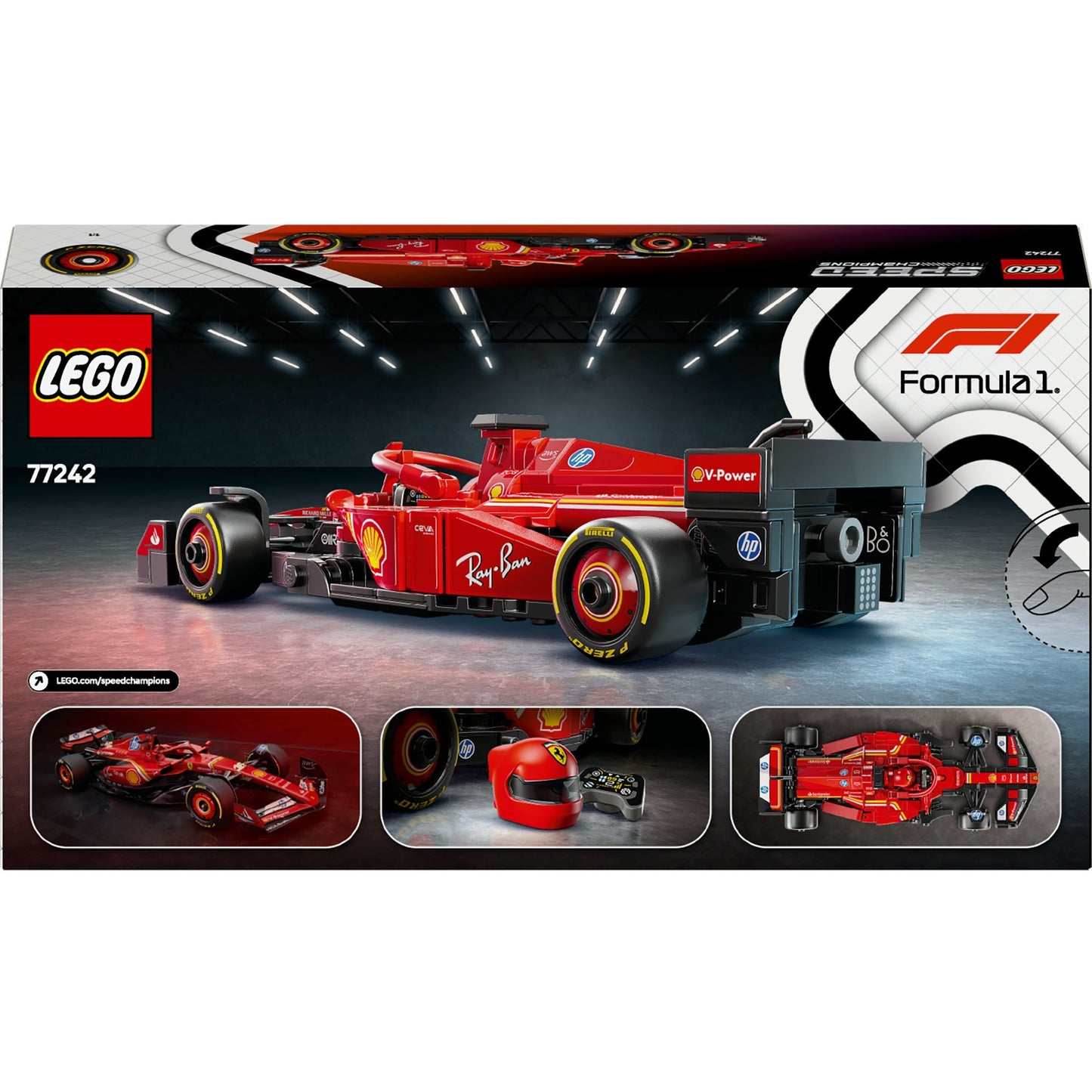 LEGO Speed ​​Champions 77242 Ferrari SF-24 F1 Racing Car