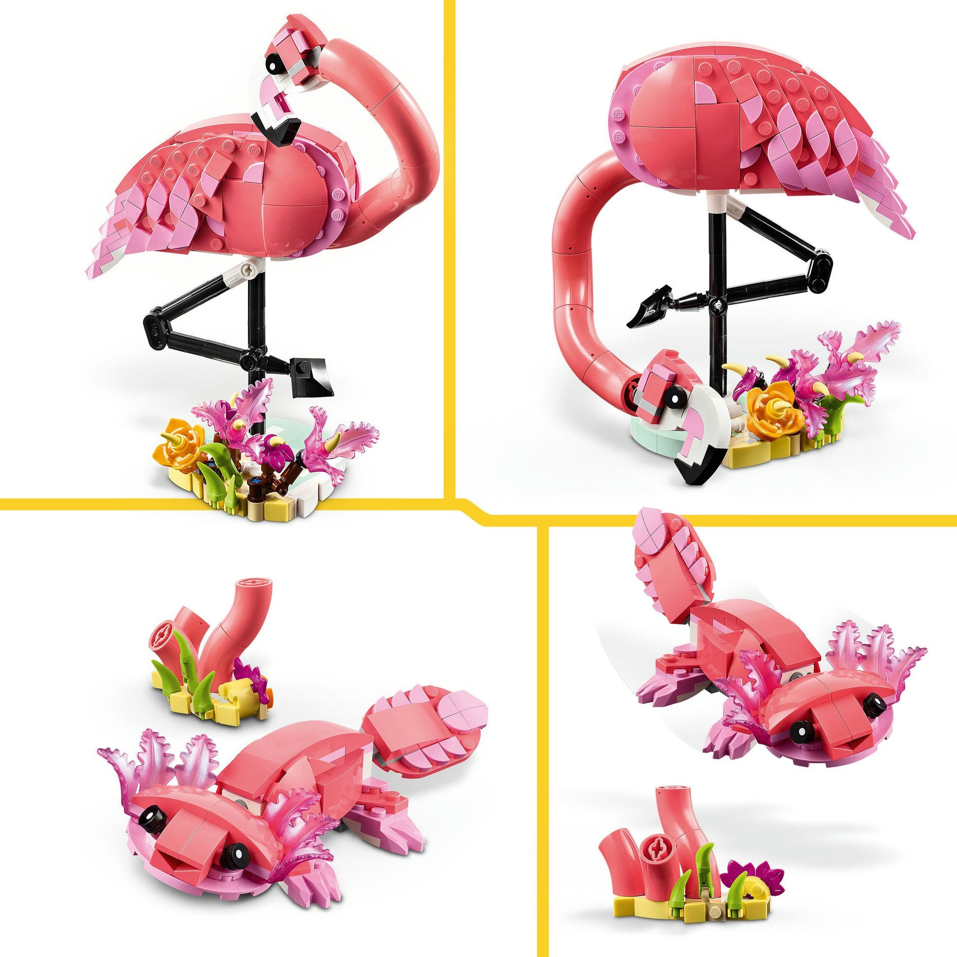 LEGO Creador 31170 Animales salvajes Flamingo rosa