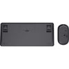 Trust lyra multi-device wireless keyboard mouse desktopset (zwart, us lay-out (qwerty), scissor switches, 65%, 800 - 1.600 dpi, 2,4 ghz usb, bluetooth)