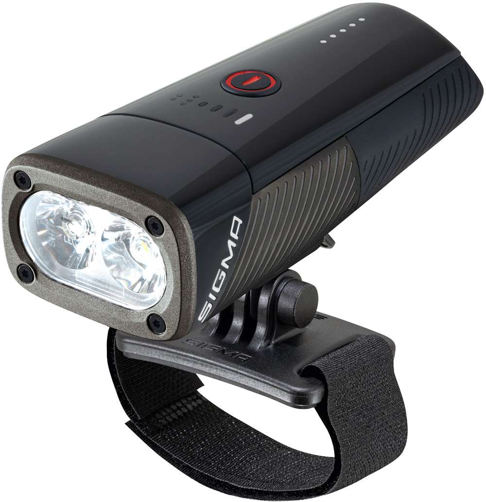 Lampada del casco Sigma Buster 1600 HL LED USB-C