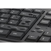 Kensington km150 eq wireless desktop set desktopset (zwart, us lay-out (qwerty), membraan, 100%, 1200 dpi)