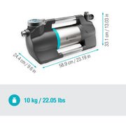 Gardena besproeiingspomp 5600 silent+ (zwart zilver) - afbeelding 4