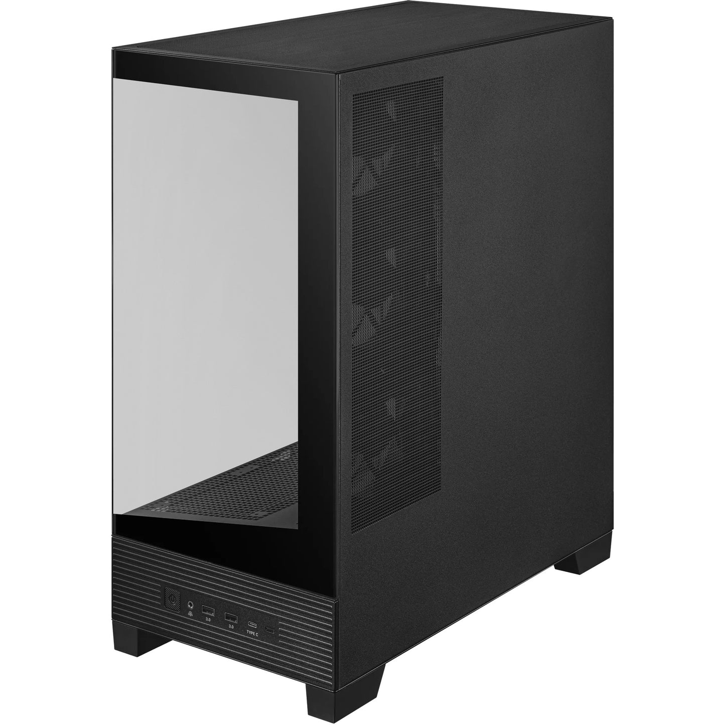 Carcasa de torre midi Asus a31 plus (negro | 2x USB-A | 2x USB-C | vidrio templado)
