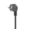 Neomounts ds22-840bl6 bureaucontactdoos met klem en usb-c en usb-a poorten - quick-charge stekkerdoos (zwart)