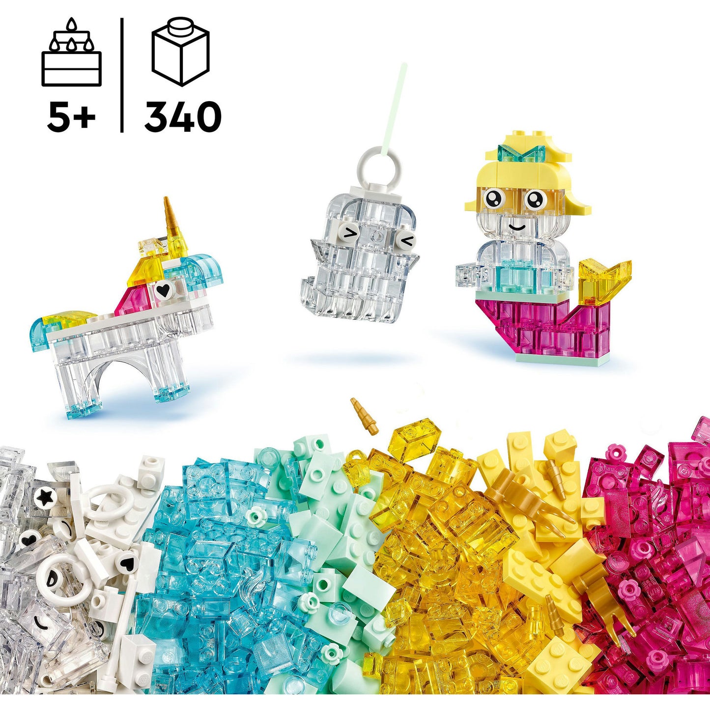 Box trasparente Magic LEGO 11040 Classic