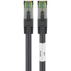 Goobay patchkabel cat.8.1 s ftp (zwart, 0,5 meter)