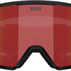 Bliz g002 brown w red multi - ski goggle
