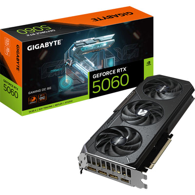 Gigabyte GV-N5060gaming OC-8GD GeForce RTX 5060 Gaming OC 8G, 8GB GDDR7, 128Bit, PCIE 5.0