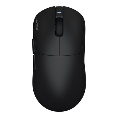 Mouse da gioco wireless Hator Quasar 3S Ultima 8K (Nero, 30.000 DPI, USB Bluetooth da 2,4 GHz)