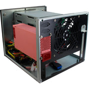 Inter-tech sc-4004 mini tower behuizing (zwart | 1x usb-a) - afbeelding 3