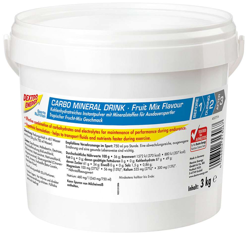 Bebida iso rapida dextro energia 3kg