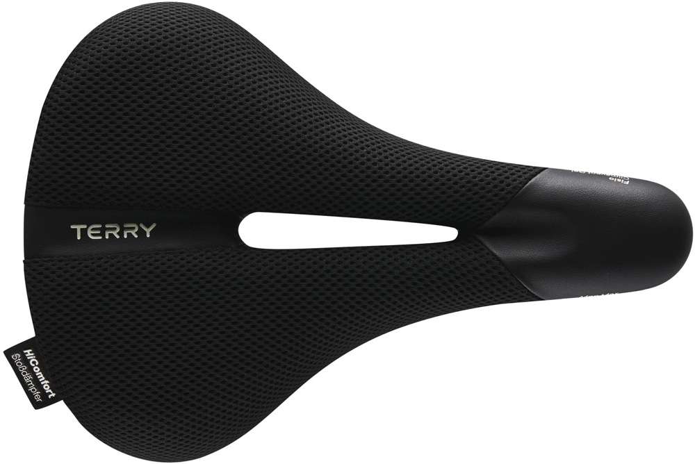 Terry Saddle Fisio Climavent Max Gel Men Black