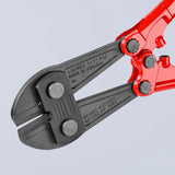 Knipex boutensnijder 71 72 910 kniptang (rood blauw, middensnijder, geschroefd scharnier) - afbeelding 8