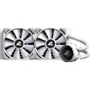 Sharkoon s80 rgb white waterkoeling (wit, 4-pins pwm fan-connector)