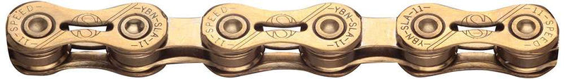 Ybn sla h-11 ti-n gold 11-speed chain