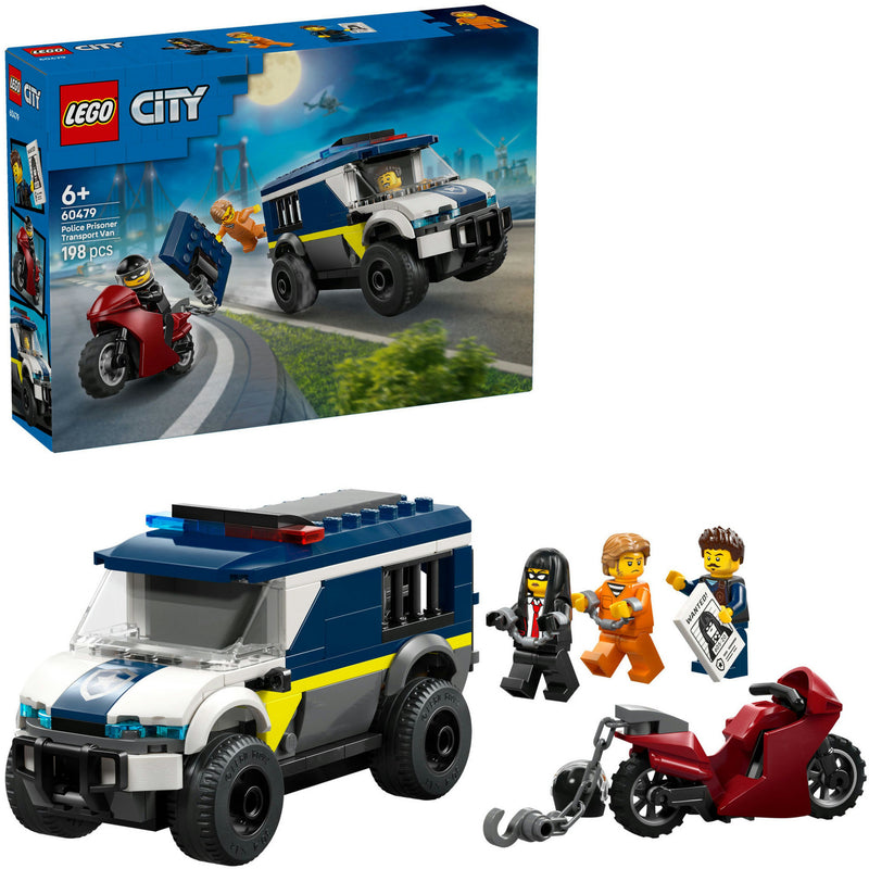 Lego city policía 60479 policía transporte de prisioneros | 2 piezas