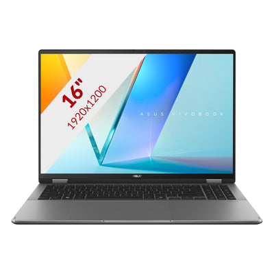 Asus vivobook 16 flip tp3607sa-si099w 16 copilot+ laptop 2-in-1 (grigio | core ultra 7 258v | grafica arc | 32 GB | SSD 1 TB | touch)