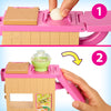 Barbie noodle bar speelset en pop