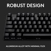 Logitech g413 tkl se mechanisch gaming toetsenbord (zwart, us-international lay-out (qwerty), gl tactile, 80% (tkl))
