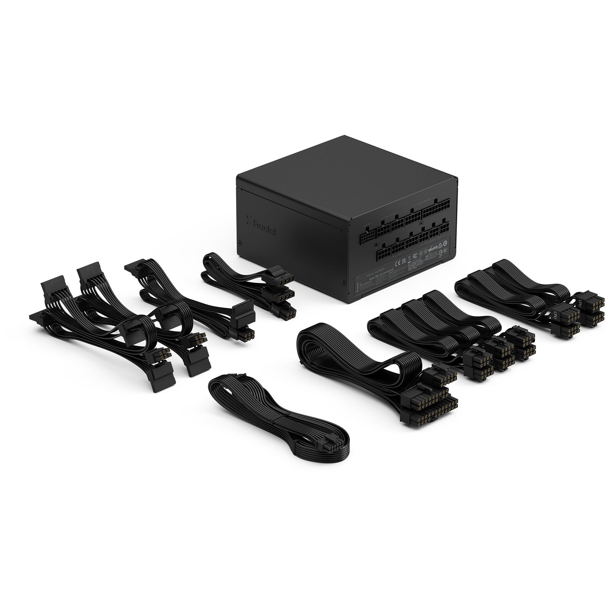 Alimentatore modulare da 1000 watt Fractal design ion gold 3 (nero, 1x 12v-2x6, 3x pcie)